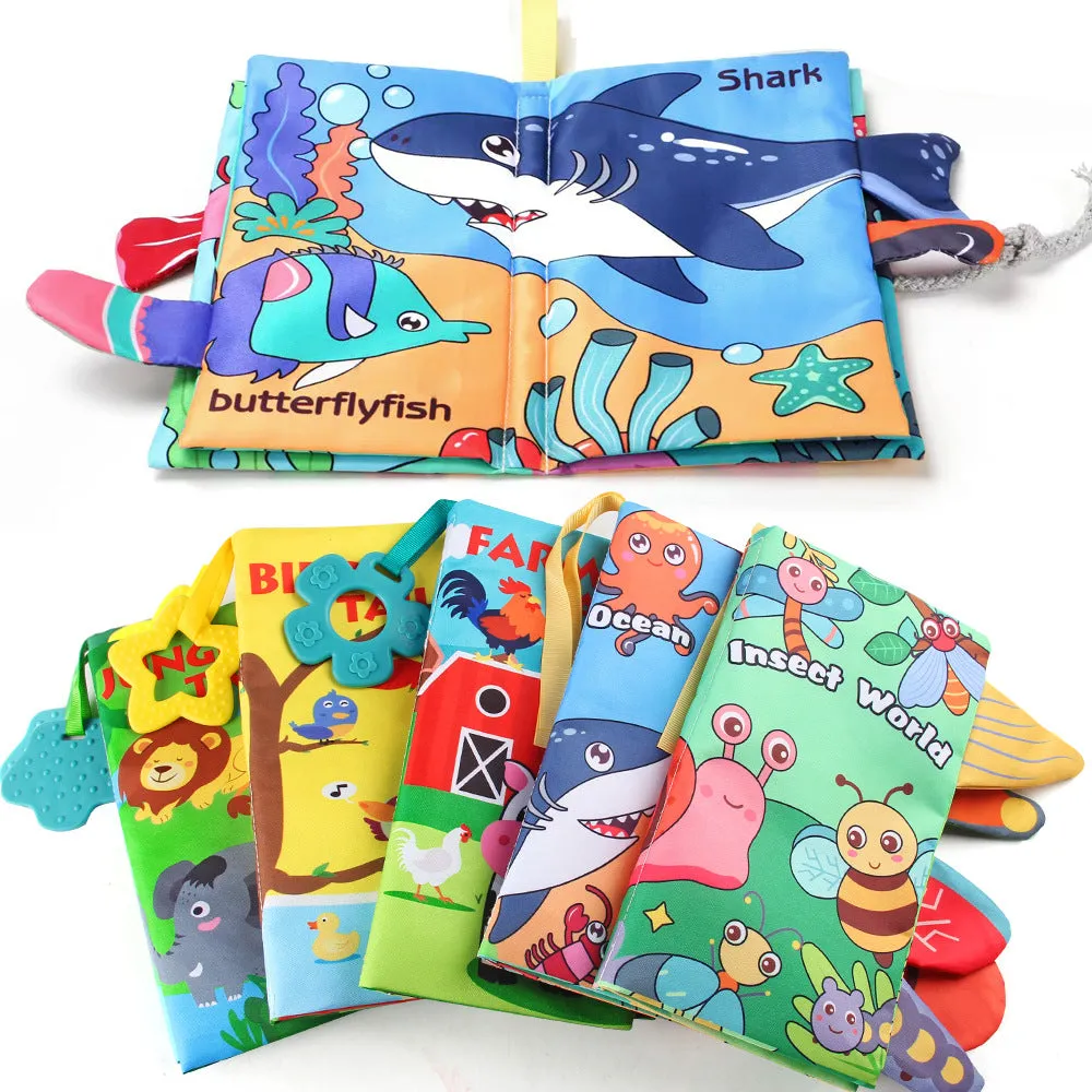 0-3 Year Old Baby Tail Cloth Book