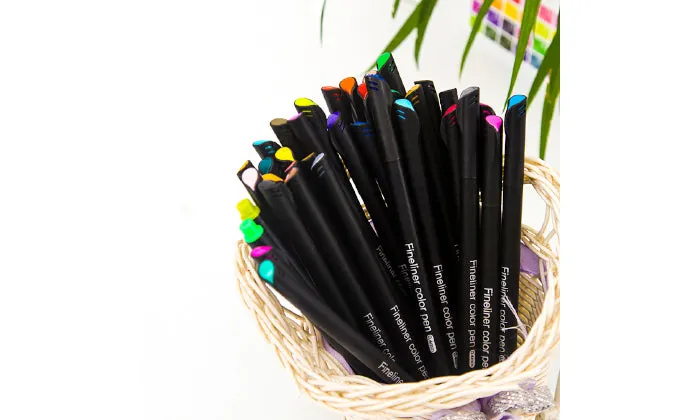 12 Bright Colours Fineliner