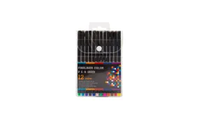 12 Bright Colours Fineliner