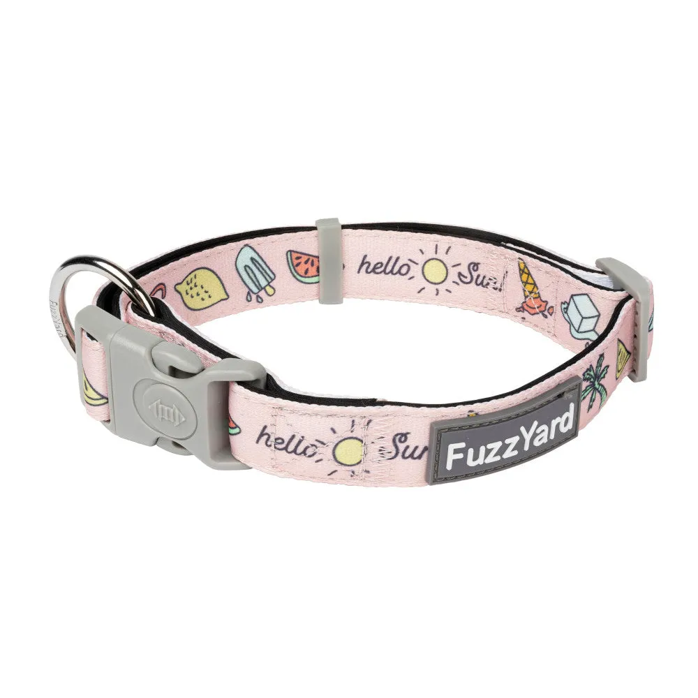 15% OFF: FuzzYard Dog Collar (Hello Sun)