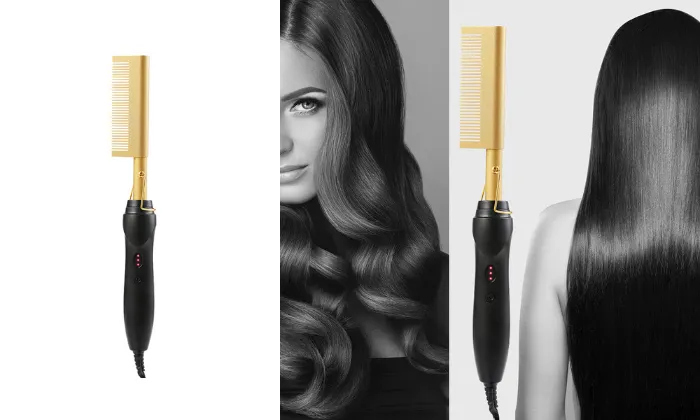 2-in-1 Electric Curling Brush