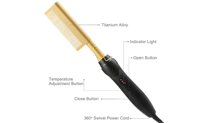 2-in-1 Electric Curling Brush