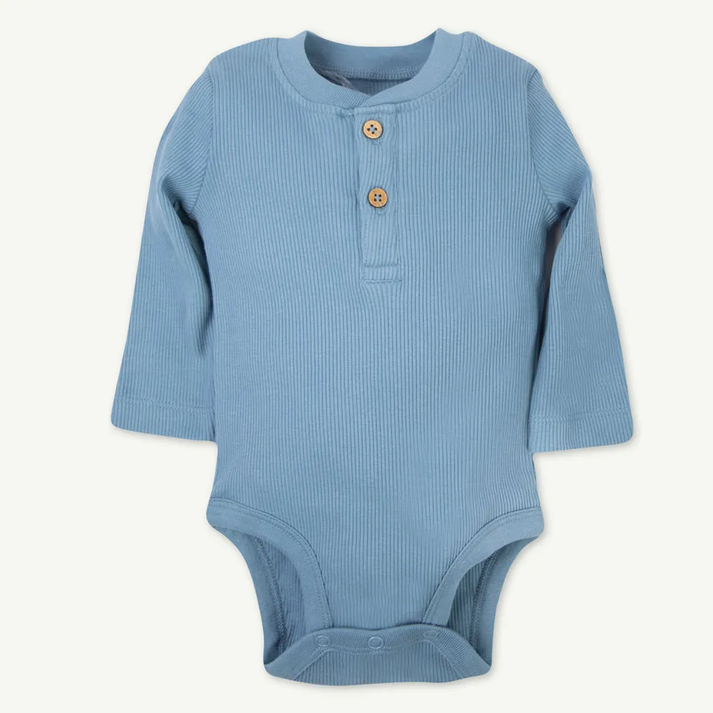 2-Piece Blue Longhorn Pant & Bodysuit Set