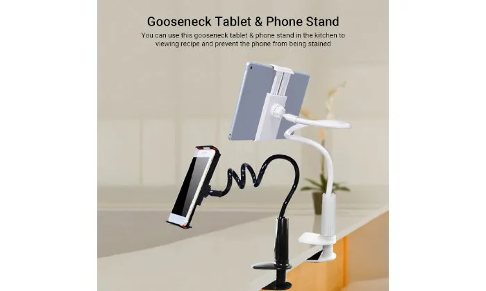 27 Inch Flexible Gooseneck Tablet & Phone Stand