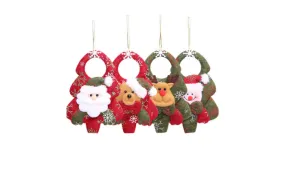 3D Santa Hanging Decoration Pendant