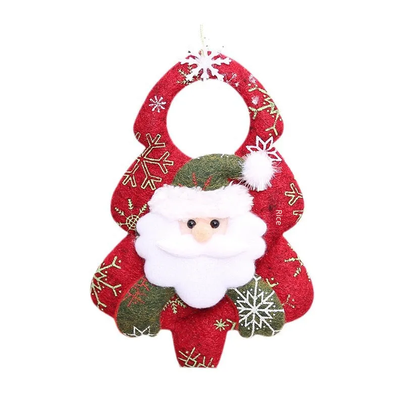 3D Santa Hanging Decoration Pendant