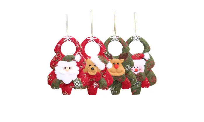 3D Santa Hanging Decoration Pendant