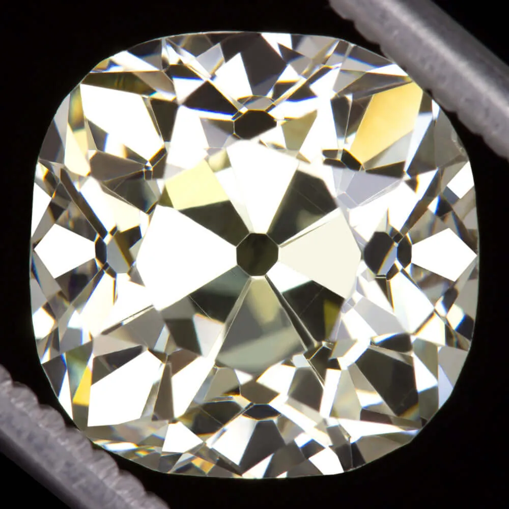 5.31ct GIA CERTIFIED OLD MINE CUT DIAMOND ANTIQUE LOOSE NATURAL 1900s 5 CARAT