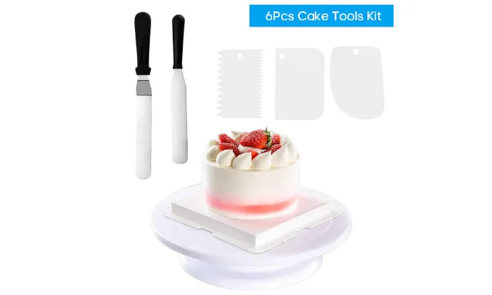 6 Piece Cake Tool Kit