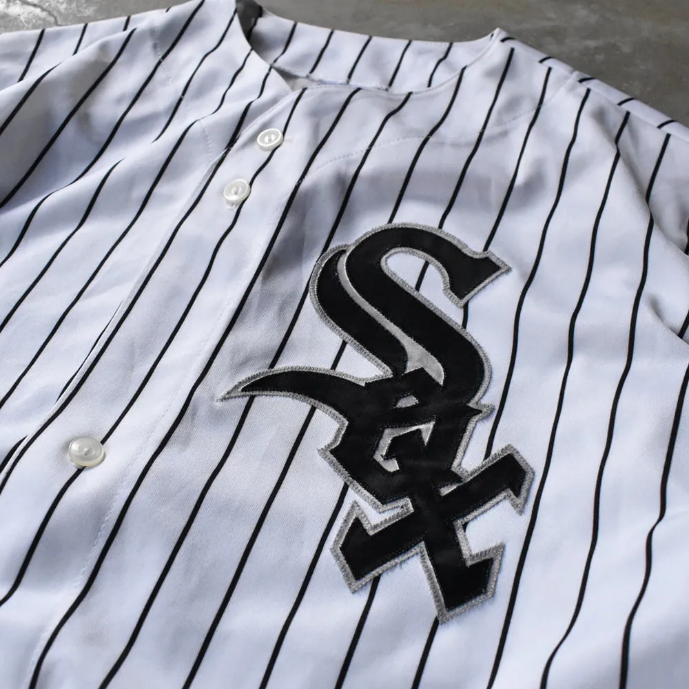 90's Majestic “MLB Chicago White Sox / #20 Carlos Quentin” ベースボールシャツ USA製 241002