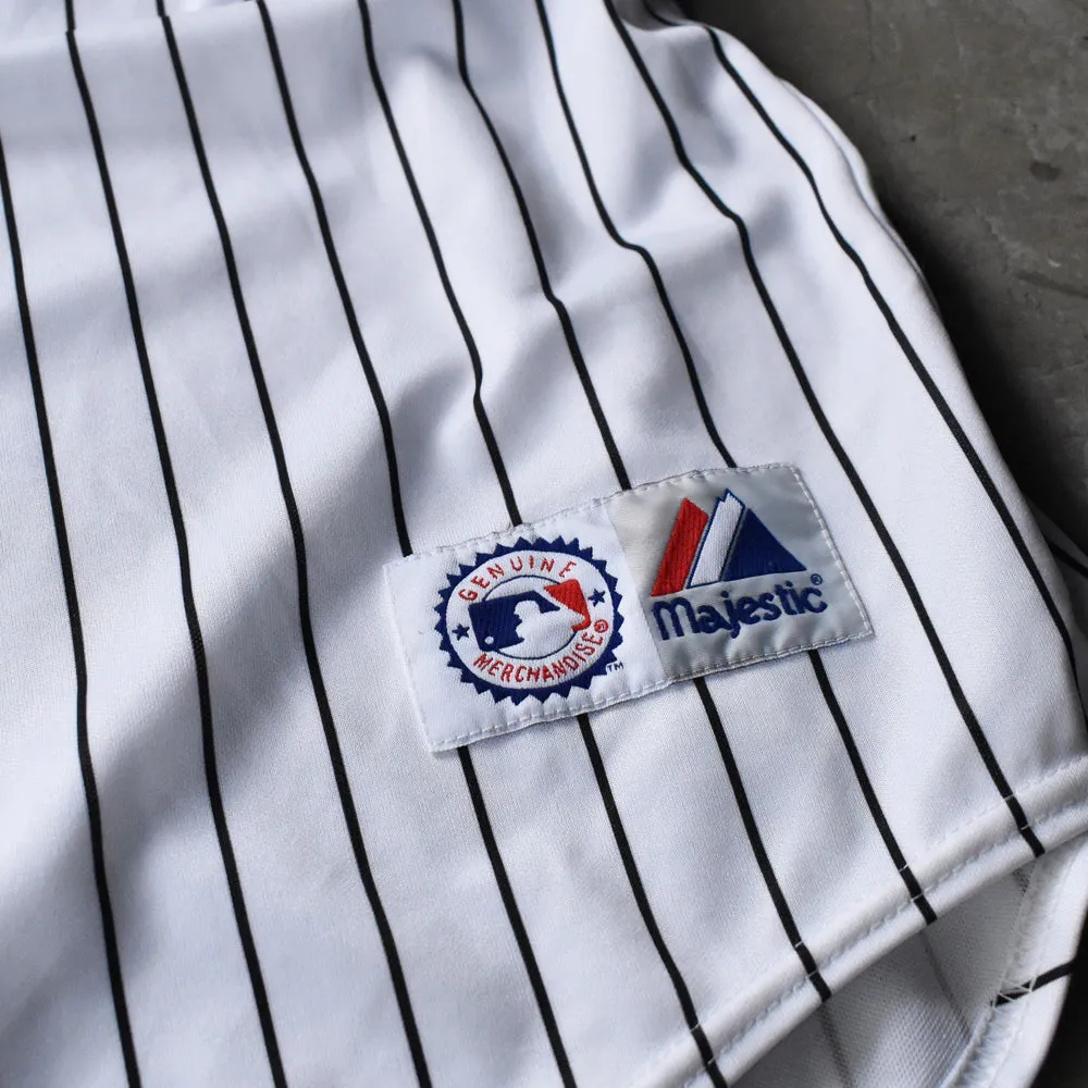 90's Majestic “MLB Chicago White Sox / #20 Carlos Quentin” ベースボールシャツ USA製 241002