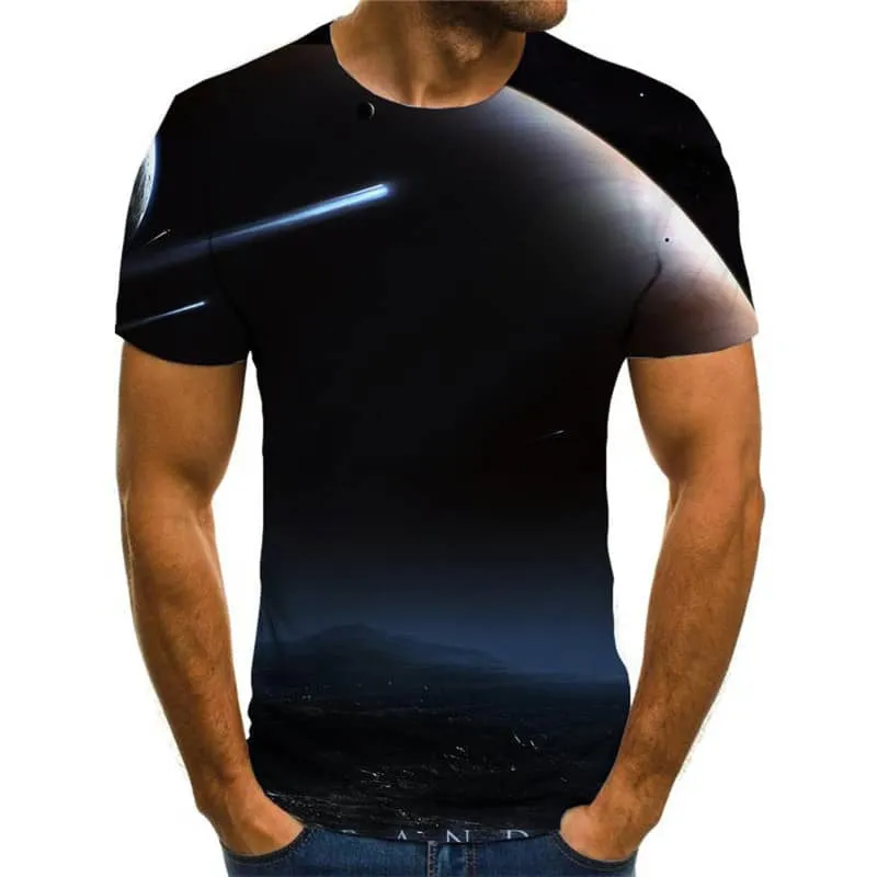 abstract shirt  Casual shirt 3D personality  art costume Cool fun geometric colorful art men's