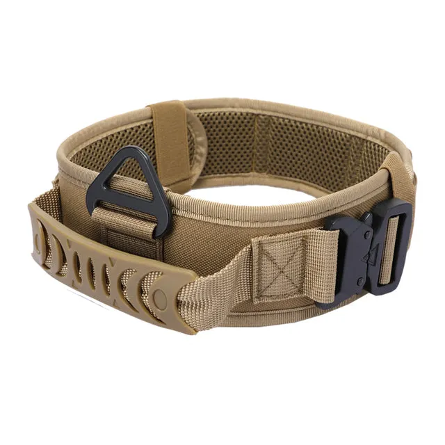 Adjustable Nylon Military Tactical Dog Collar