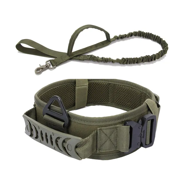 Adjustable Nylon Military Tactical Dog Collar