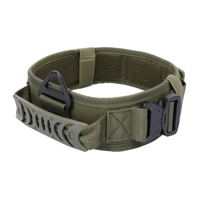 Adjustable Nylon Military Tactical Dog Collar