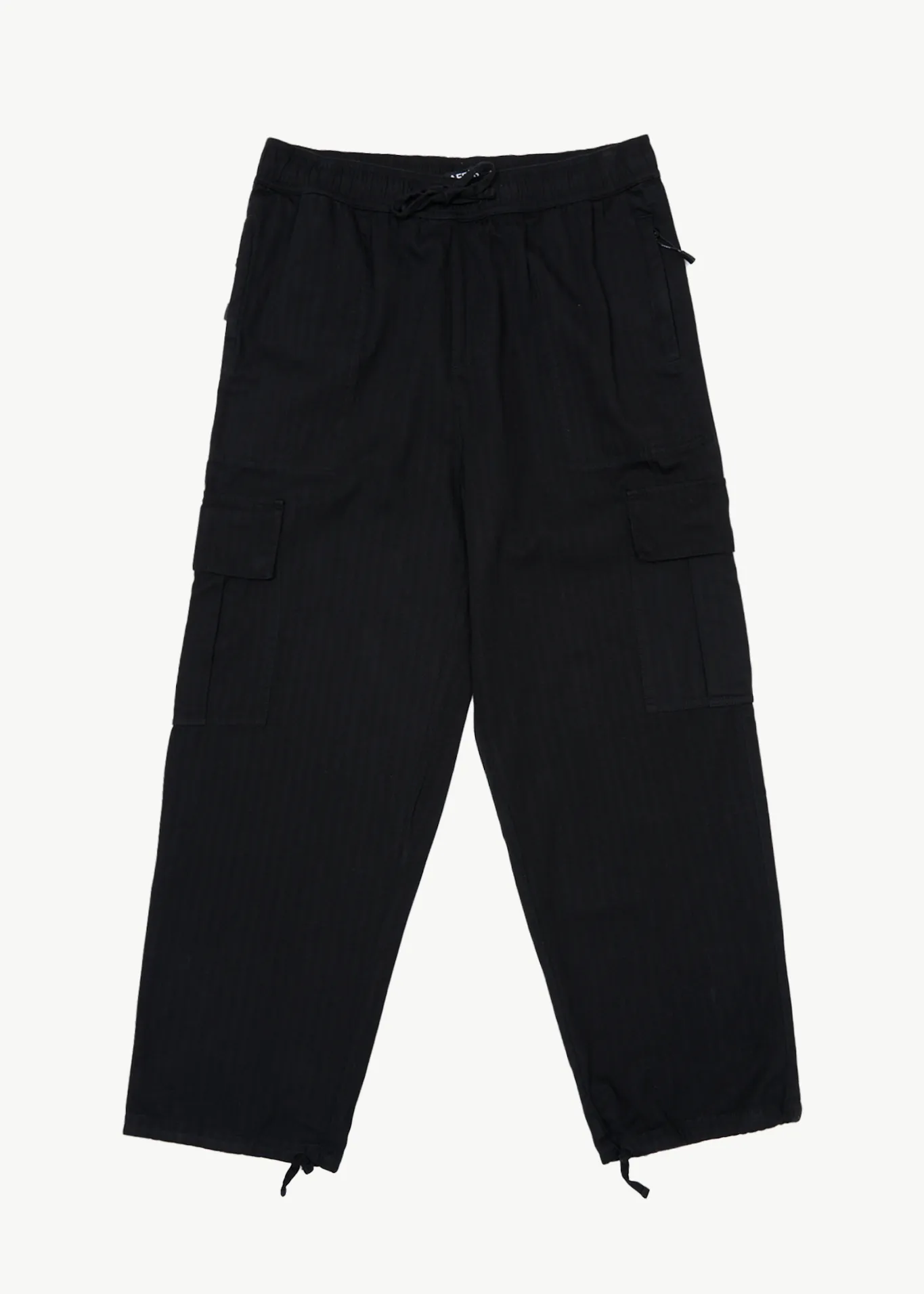 AFENDS Mens Atlas - Cargo Pants - Black