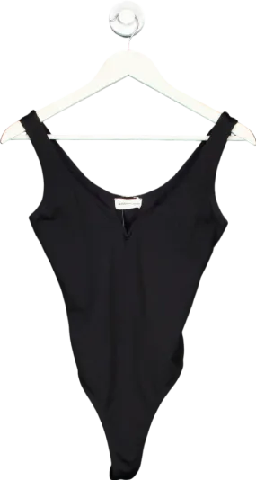 Alexandra Miro Black sculpted neckline Swimsuit UK M