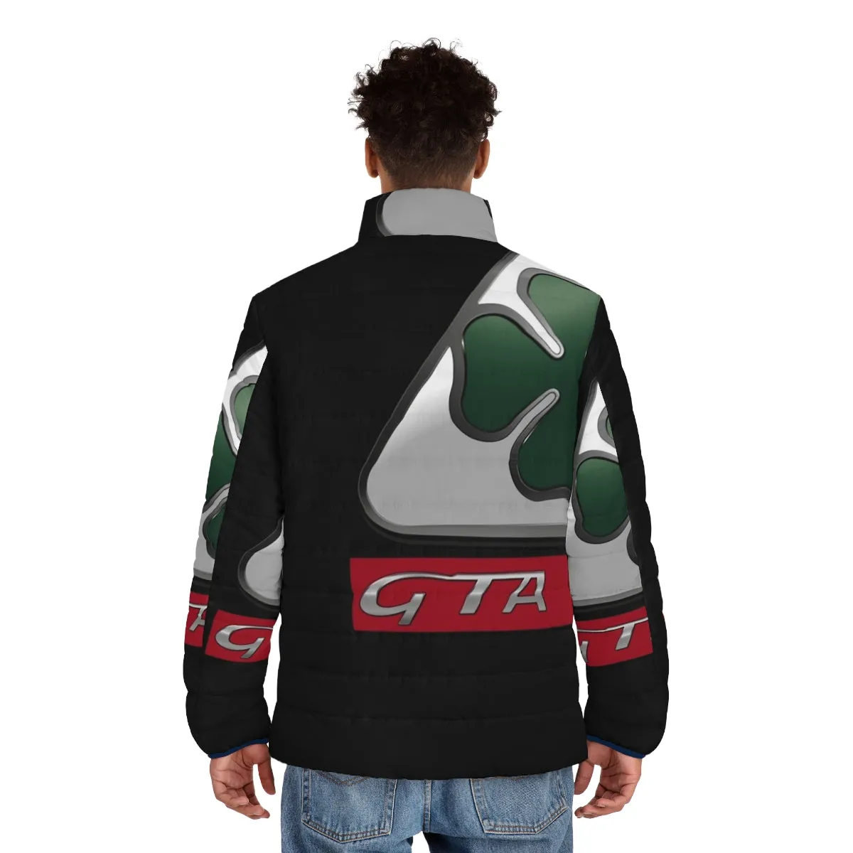 Alfa Romeo Quadrifoglio Monogram Puffer Jacket