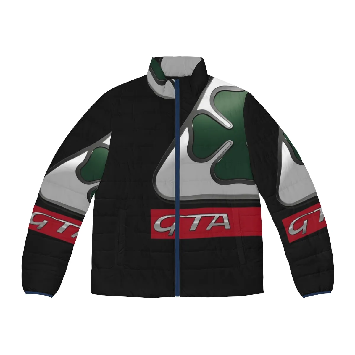 Alfa Romeo Quadrifoglio Monogram Puffer Jacket