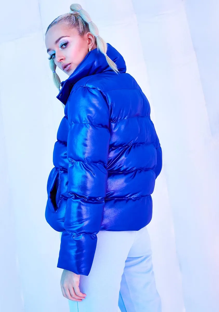 Ambient Avalanche Metallic Puffer Jacket