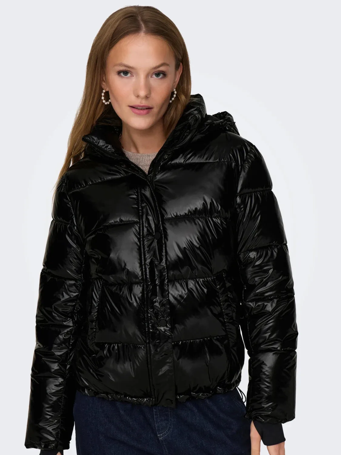 Annlouis Glossy Premium Puffer Jacket