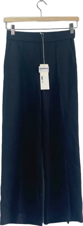 Arket Black Wide Leg Trousers XS