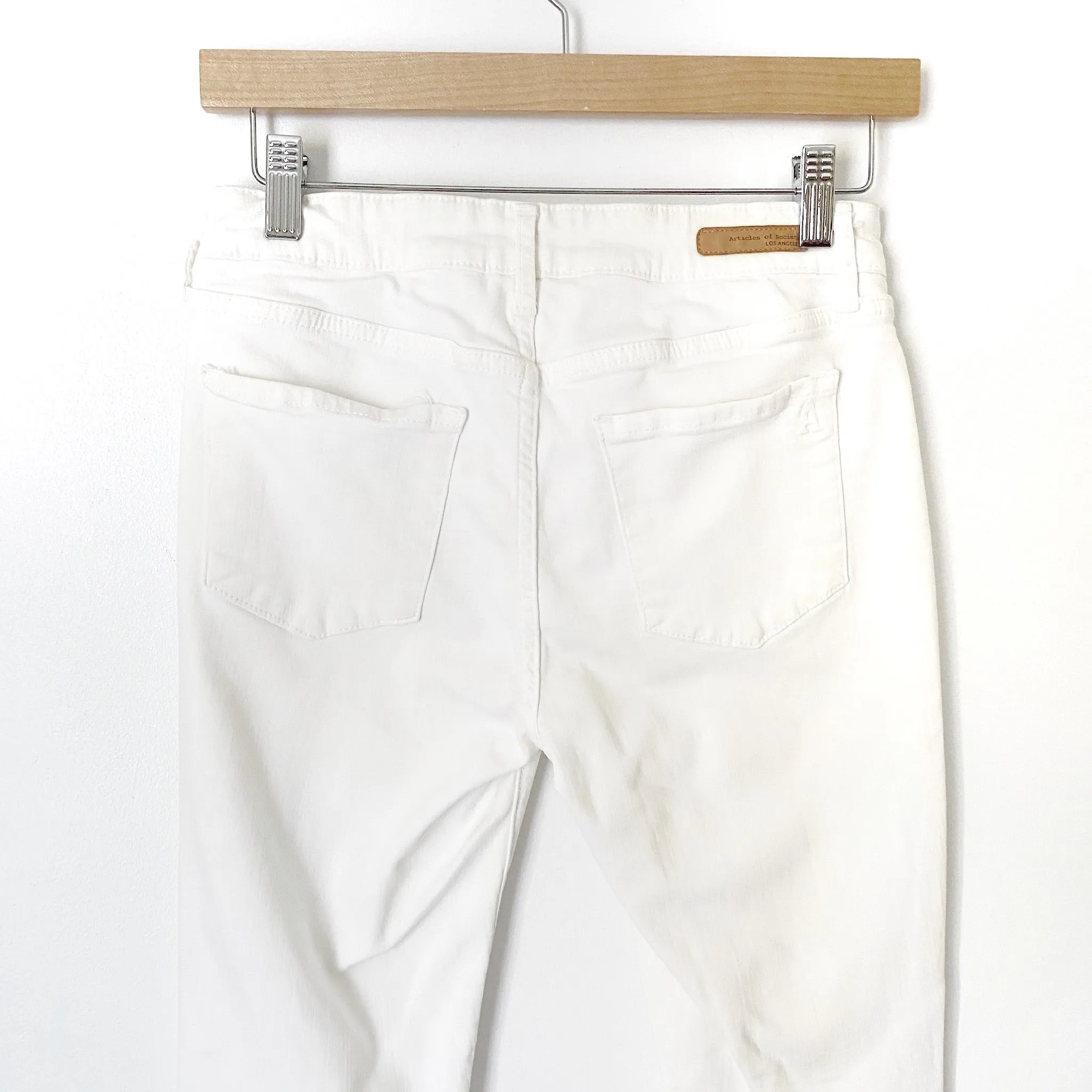 Articles of Society White Skinny Jeans- Size 27 (Inseam 28 1/2”)