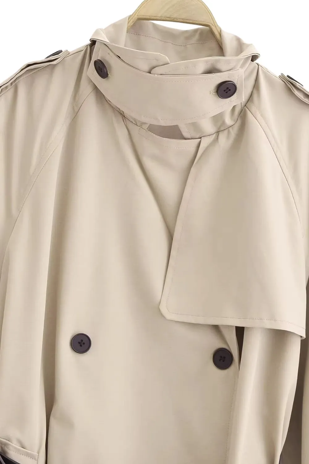 ’Ava' Belted Loose Trench Coat