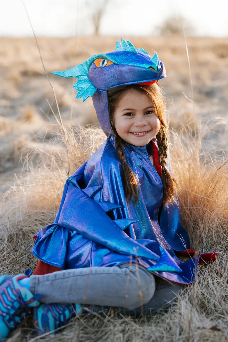 Azure The Metallic Dragon Cape, Size 5-6