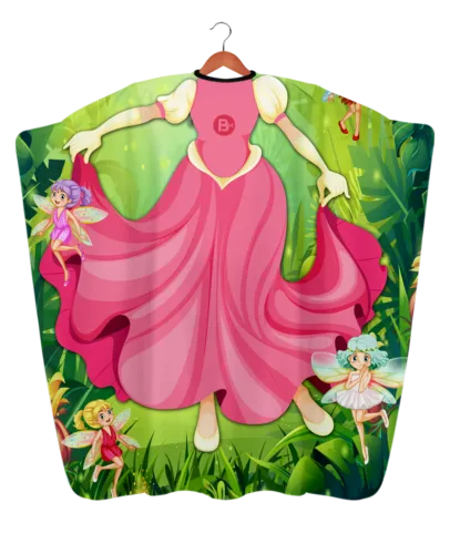 Barber Mood Princess Kids Cape