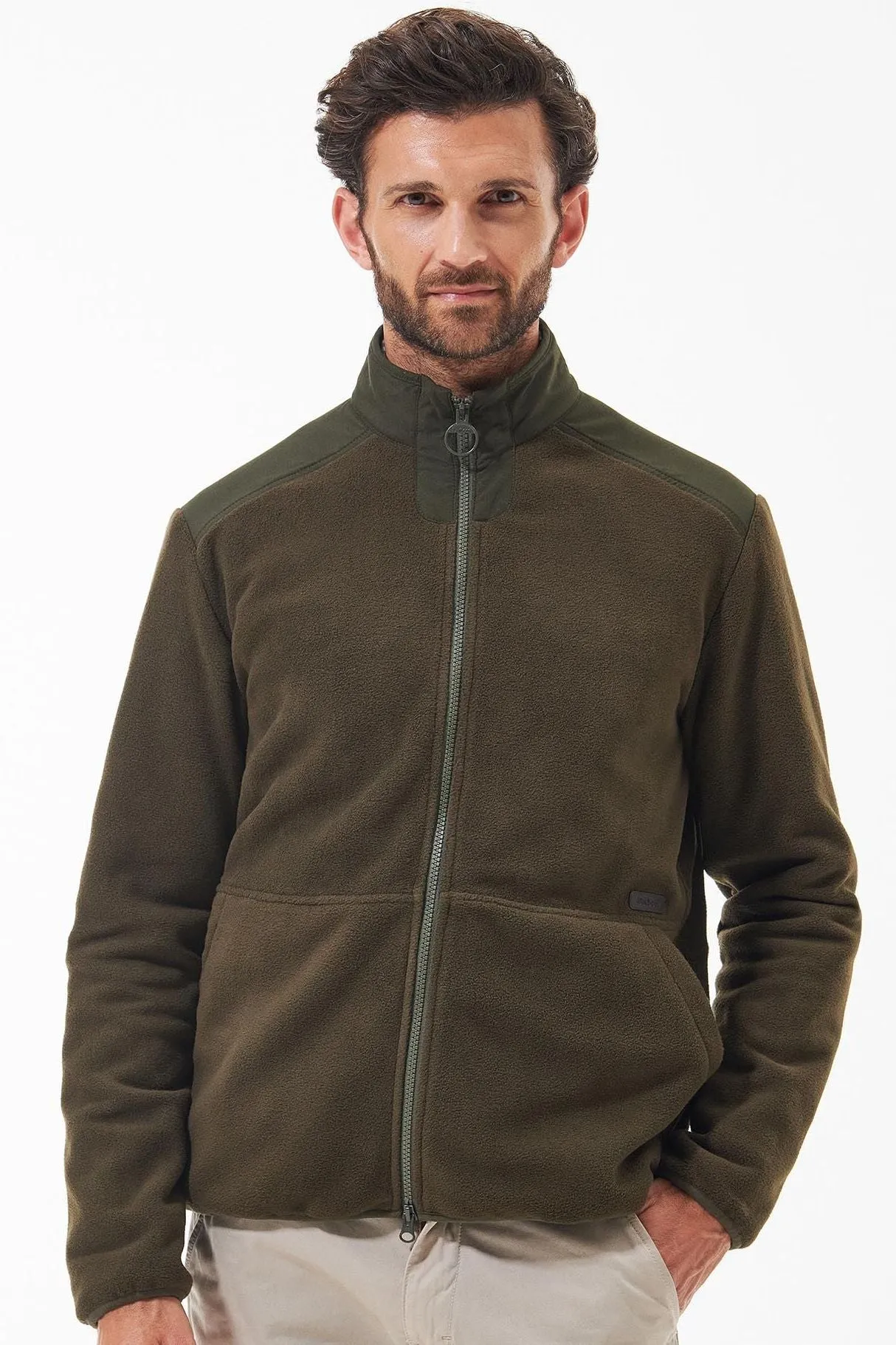 Barbour Fleece in OLIVE MFL0147OL71