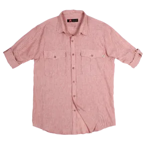 Bargo Shirt in Red Stripe