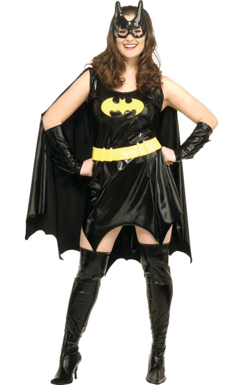 Batgirl Sexy Hero Costume (Plus Size)