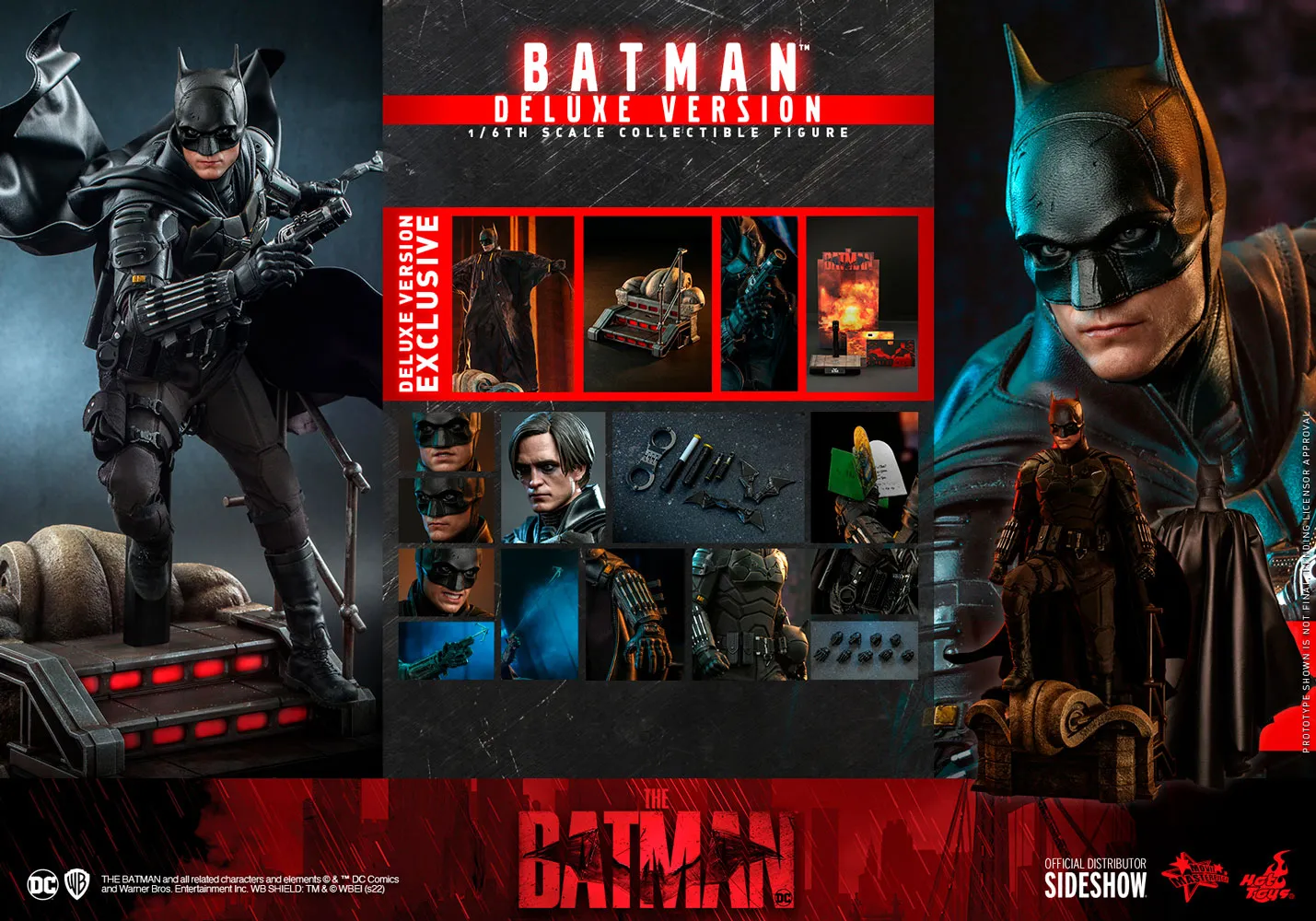 Batman (Deluxe Version) Sixth Scale Figure by Hot Toys