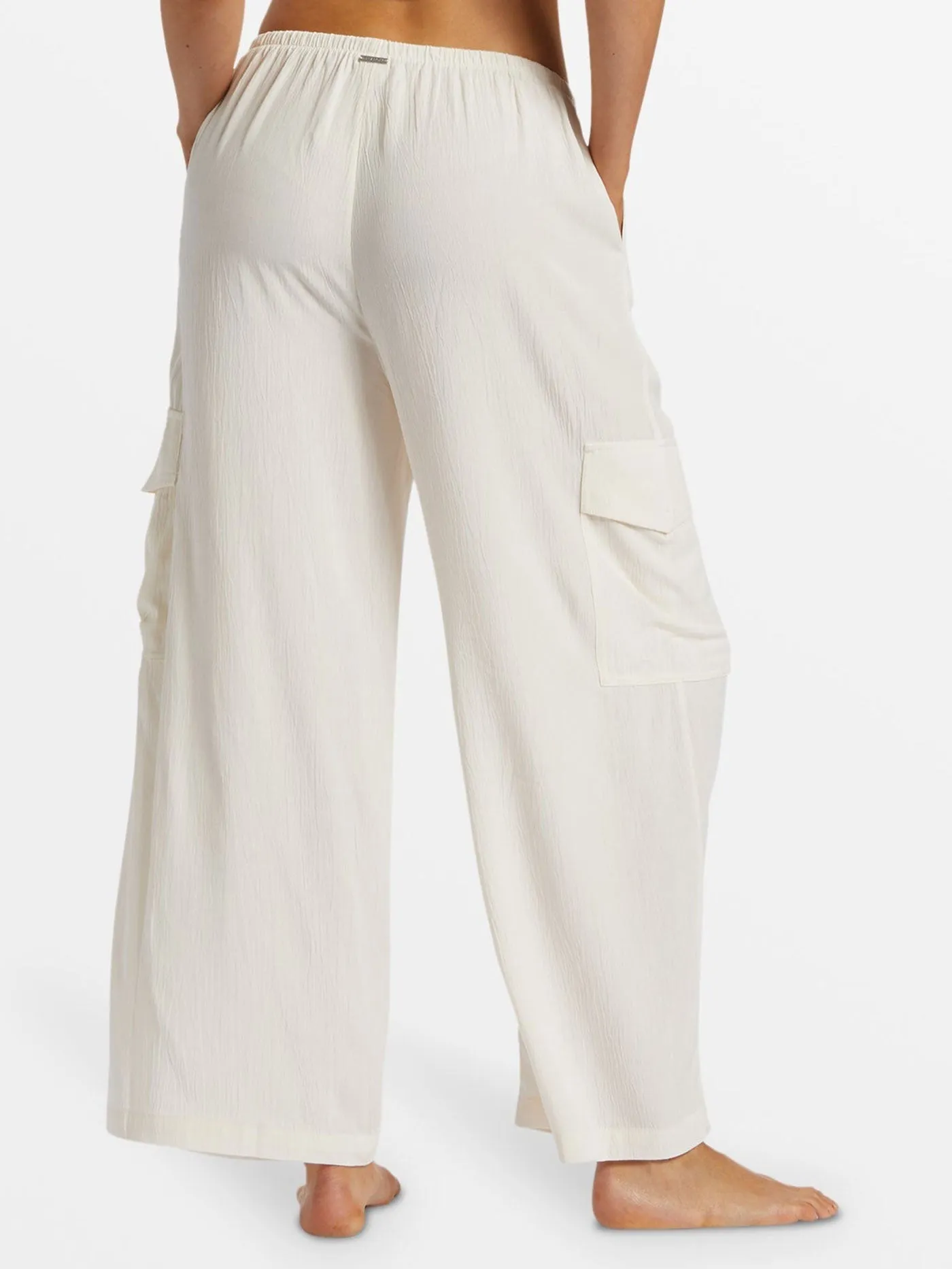 Beach Babe Cargo Elastic Pants