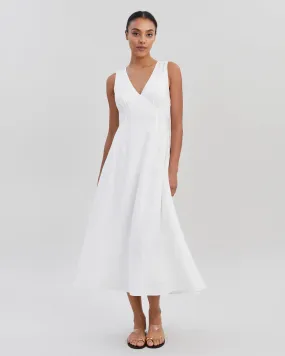 Becky Dress Optic White