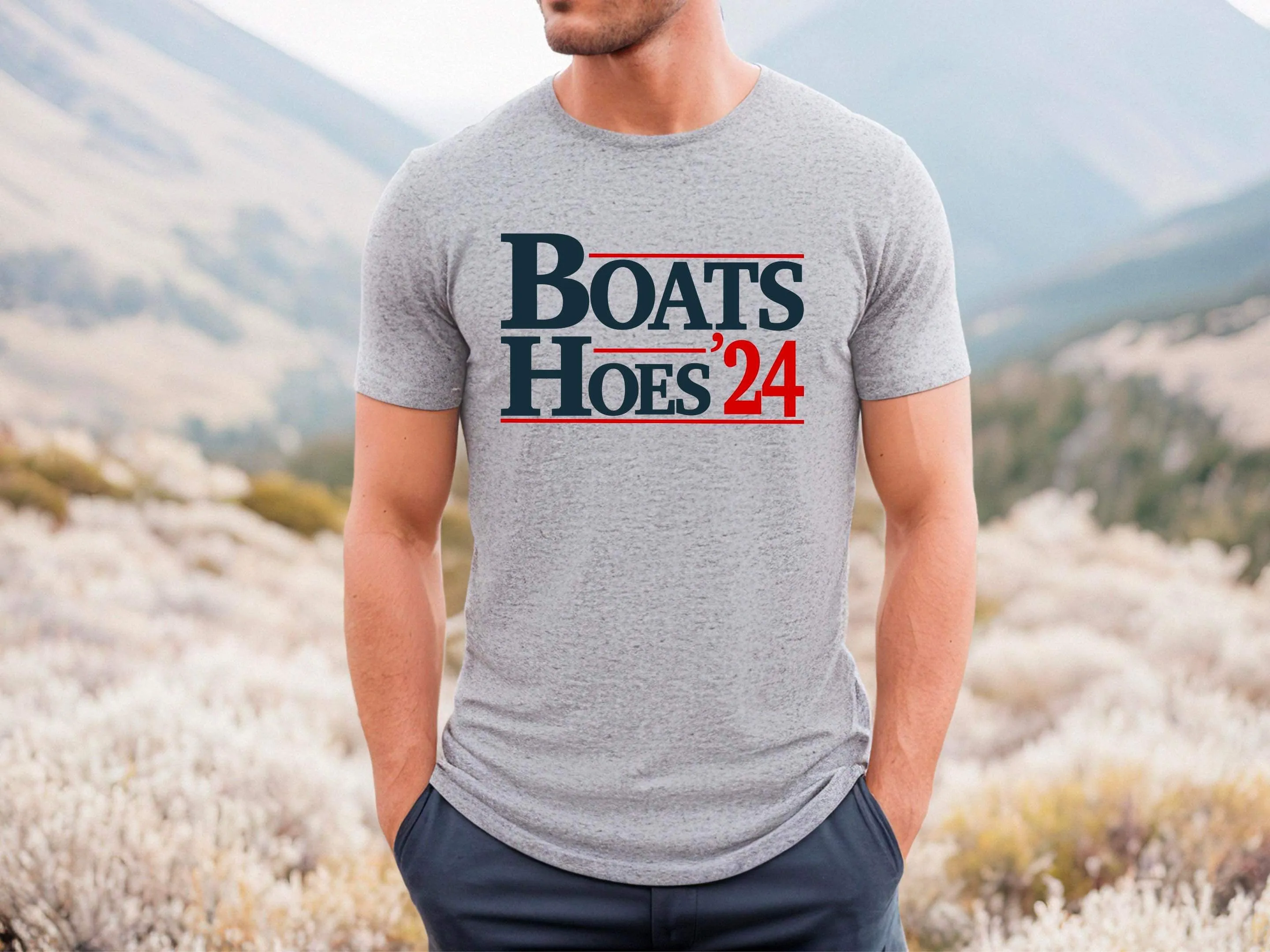 Boats And Hoes ‘24 Graphic T-Shirt