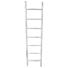 Cape White Wash Wood Ladder - 37cm x 150cm