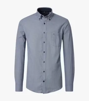 Casa Moda Long Sleeve Casual Shirt 100 - Navy