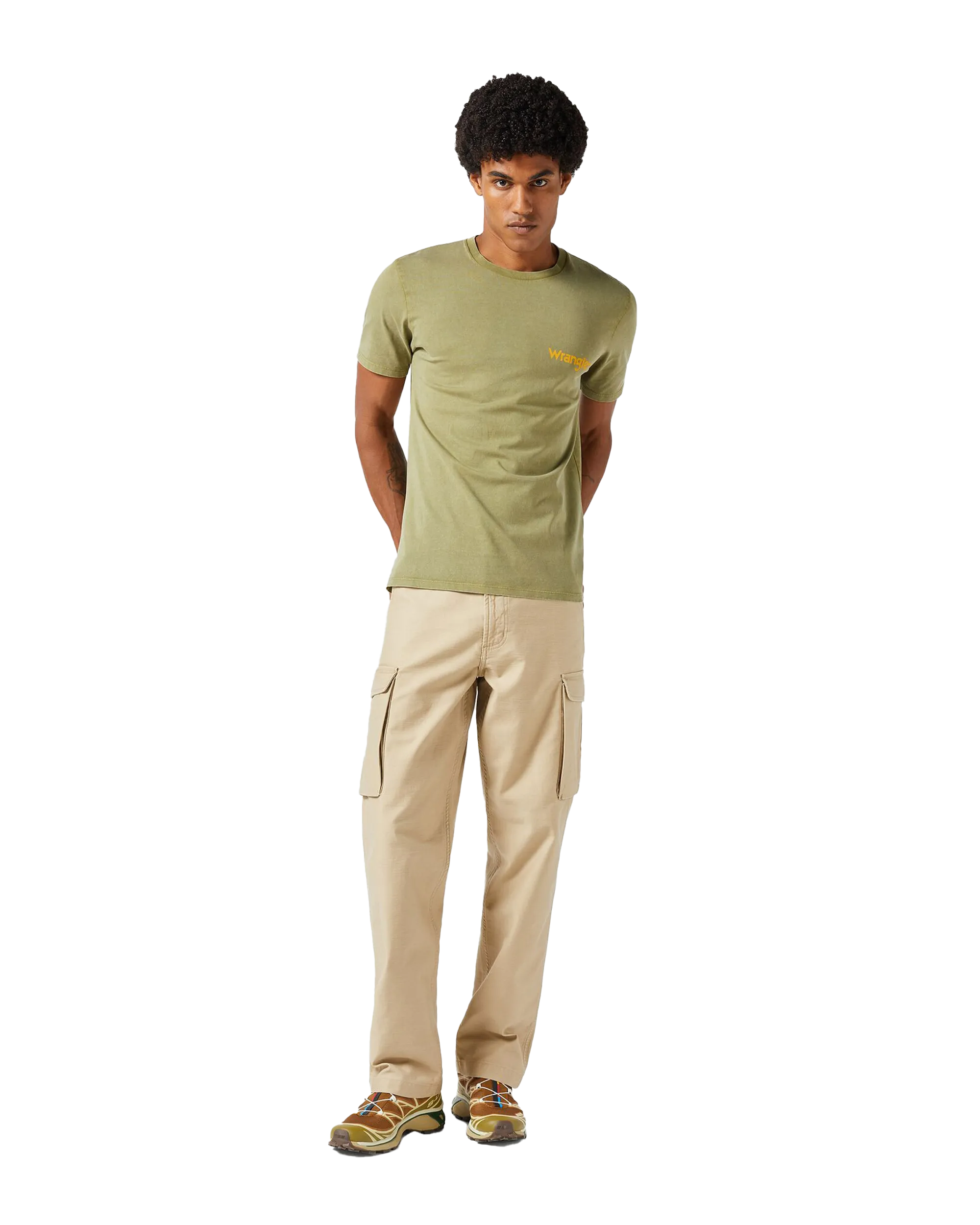 Casey Jones Cargo Trousers in Saddle