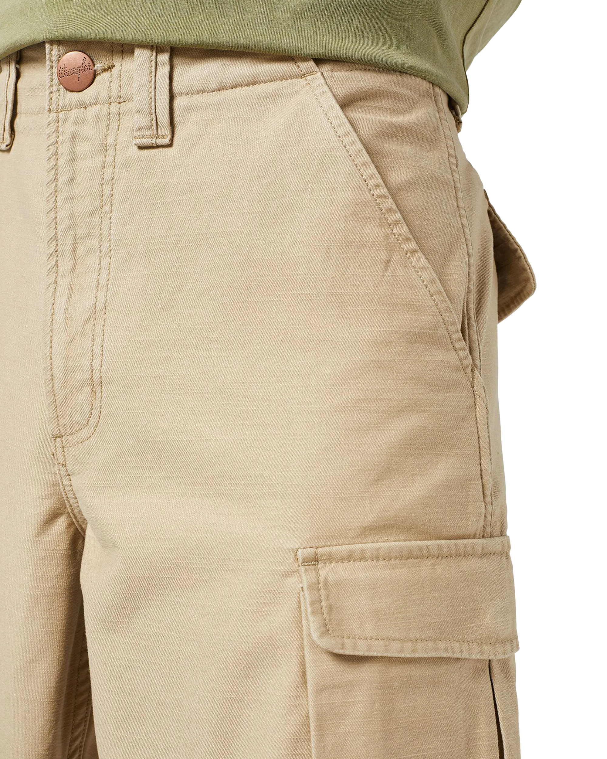 Casey Jones Cargo Trousers in Saddle