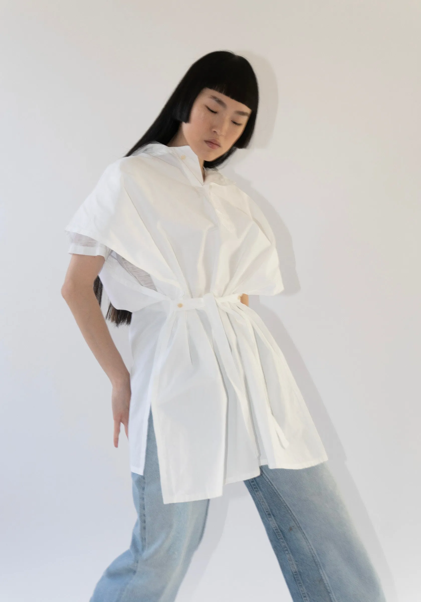 Cole Cape in White