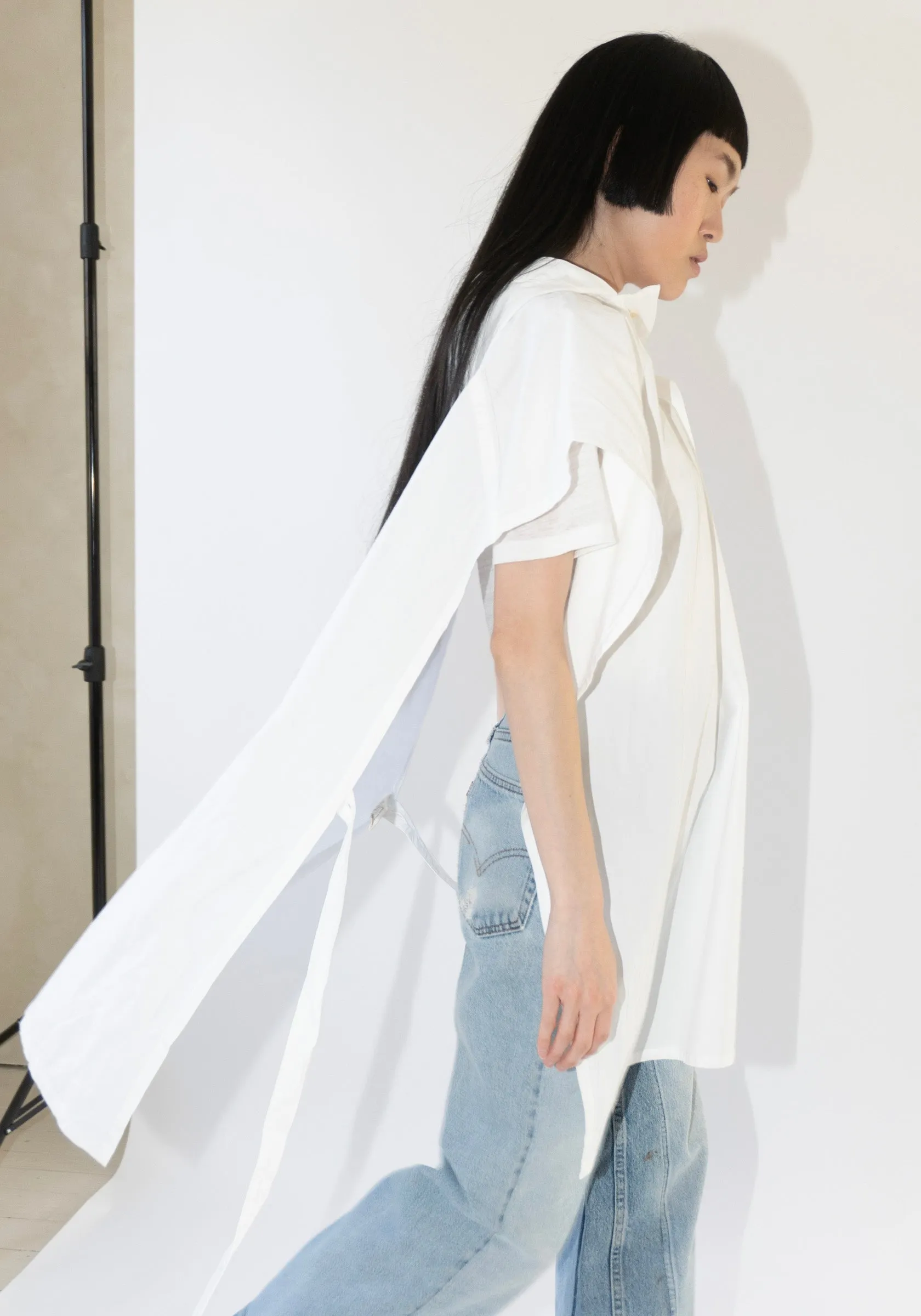 Cole Cape in White