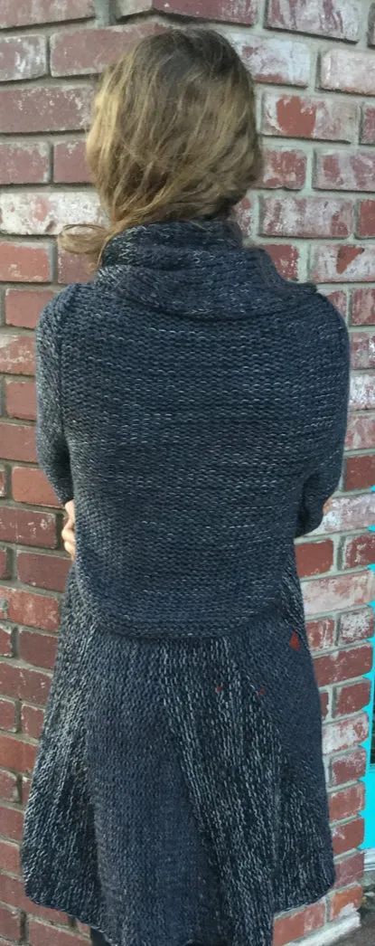 Consuelo Alpaca Thick Knit Wrap Sweater