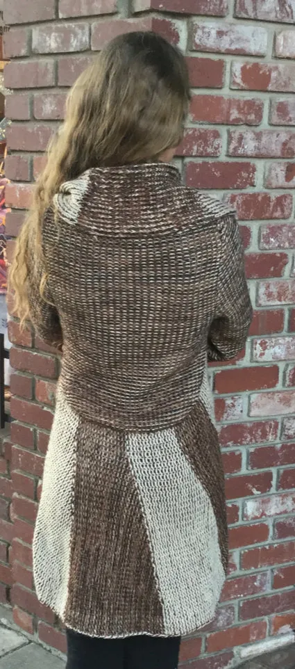 Consuelo Alpaca Thick Knit Wrap Sweater