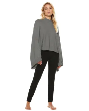 Cropped Sweater Charcoal Grey