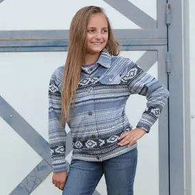 Cruel Girl Kids Fleece Aztec Jacket