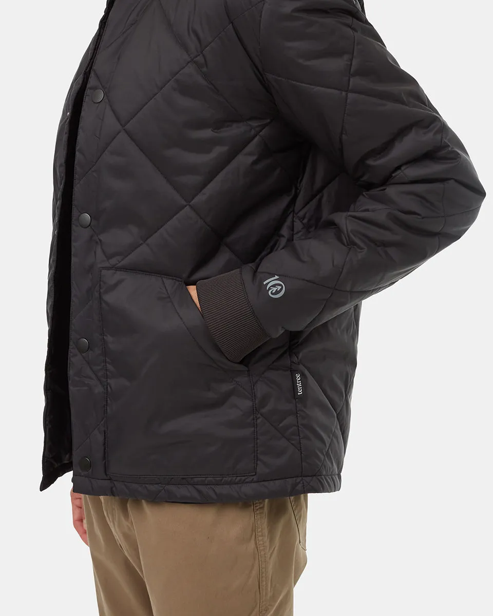 Diamond Padded Bomber Jacket