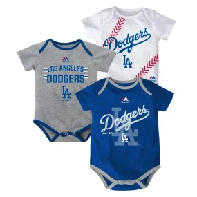 Dodgers Three Strikes Creeper Set