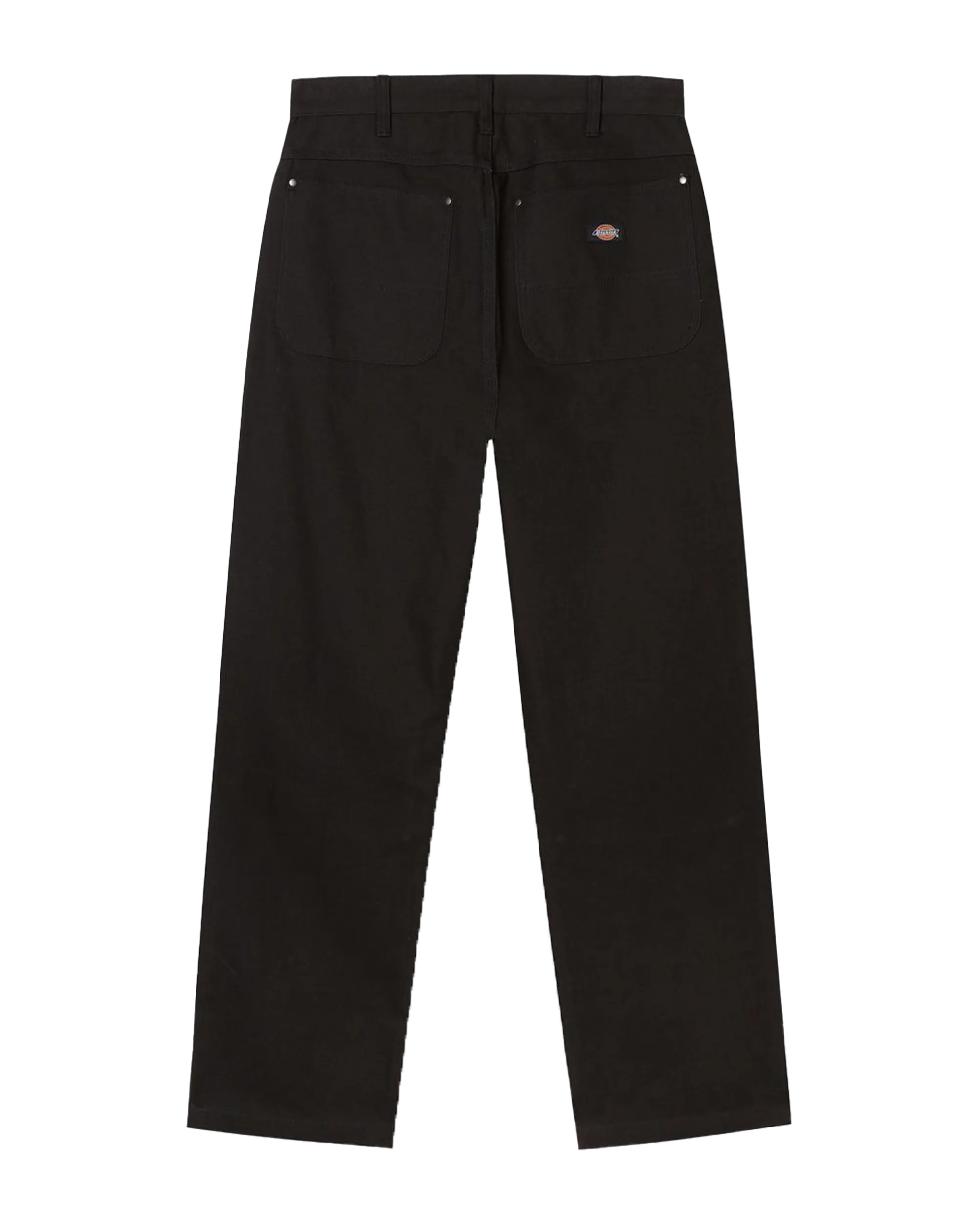 Duck Canvas Utility Trousers in Stone Washed Black